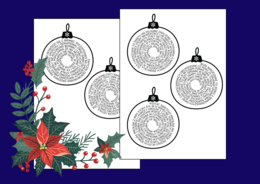 🎄Boże Narodzenie - Świąteczne Bombki – ćwiczenie z interpunkcji - kl. 4-8 - ortografia - interpunkcja