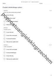 Teen Explorer 8 - Unit 1 - testy