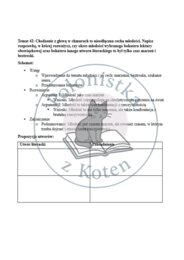 Schematy do opowiadań, rozprawek i przemówień – egzamin ósmoklasisty