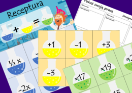 Rozwiązywanie Równań - Gra matematyczna - Laboratorium Chemika