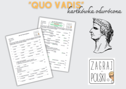 Kartkówka odwrócona – „Quo vadis” Henryka Sienkiewicza