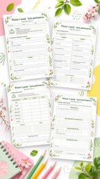 Wiosna w poezji - karta porównawcza