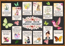 WIOSNA - CZAS NA UŚMIECH I ŻYCZLIWOŚĆ