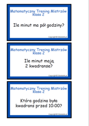 Matematyczny trening mistrzów - klasa 2