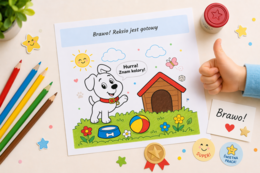 Kolory Reksia – nauka kolorów