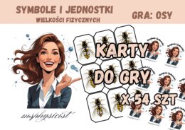 POWTÓRZENIE: WIELKOŚCI FIZYCZNE I ICH JEDNOSTKI – klasa 7 i 8 – lekcja fizyki – GRA dydaktyczna. OSY. MOC powtórki.