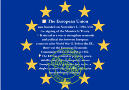 🇪🇺 Gazetka na European Union Day – interesujące ciekawostki o UE i zestaw dekoracji (banery, girlandy, postacie)