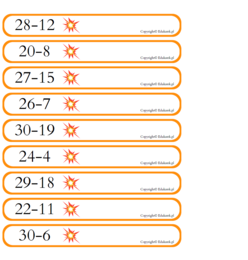 Gra typu kaboom – dodawanie i odejmowanie