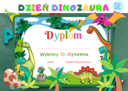 Dinozaury - zestaw zadań