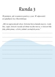 ,,Latarnik"! Materiał do pracy w grupach! E8!