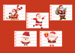 MIKOŁAJKI – puzzle – biblioteka – świetlica – przedszkole – Boże Narodzenie - 10 wersji