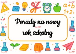 Porady na nowy rok szkolny