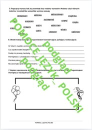 Dzień Języka Ojczystego - zadania dla kl. 4