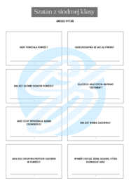 Szatan z siódmej klasy – Kornel Makuszyński Pytania i Odpowiedzi | Karty do lektury