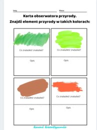 Karta obserwatora przyrody