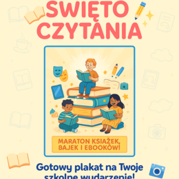 Święto czytania. Plakat