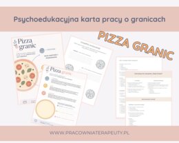 Pizza Granic — psychoedukacyjna karta pracy o granicach