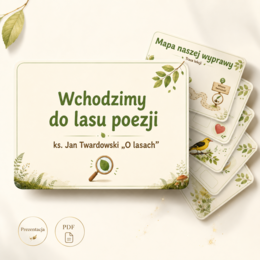 "O lasach" ks. Jan Twardowski. Prezentacja.