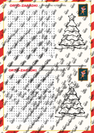 Świąteczna wykreślanka