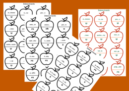 JESIENNA ORTOGRAFIA - układanka - jesień - ćwiczenia ortograficzne