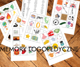 Memory logopedyczne - szereg syczący