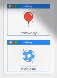 Karty obrazkowe: "Moje pierwsze słowa"