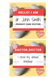 Doctors and patients. Karty dobierania w pary.