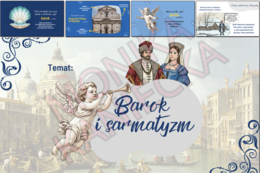 Barok i sarmatyzm - prezentacja historia klasa 6