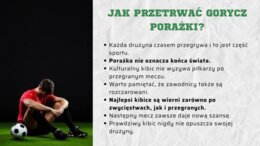 Sztuka dobrego kibicowania