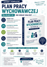 PLAN PRACY WYCHOWAWCZEJ dla klasy VII na rok szkolny 2026/2027