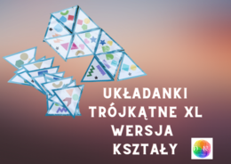 UKŁADANKI TRÓJKĄTNE XL - KSZTAŁTY