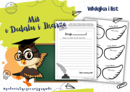 Mit o Dedalu i Ikarze. Mitologia