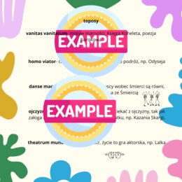 Toposy, naklejka, pdf do druku