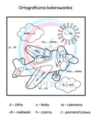 Ortograficzna kolorowanka