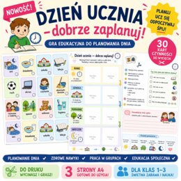 Dzień ucznia - dobrze zaplanuj