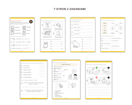 Tiger and Friends Klasa 3 Unit 2 Nazwy części ciała Opis zwierzat Dodatkowe Ćwiczenia Karty Pracy