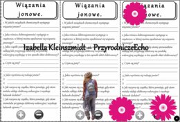 Pomysł na lekcję/karta pracy/stacje zadaniowe/notatki/ materiał do lekcji do tematu „Wiązania jonowe” w pdf. W gratisie niekomercyjny scenariusz lekcji/pomysł na lekcję w programie genial.ly do edycji. Na podstawie wydawnictwa MAC. Chemia 7. Dział „Jak t