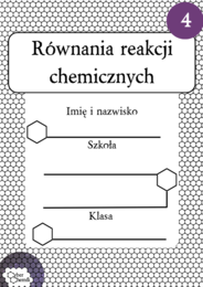 Karty pracy - Klasa 7. Chemia – Prawo stałości składu