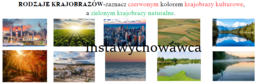 Rodzaje krajobrazów-karta pracy