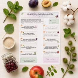 Frazeologia kwiatów i owoców