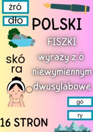 Polski Ó niewymienne dwusylabowe 16 stron