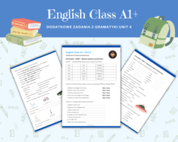 Gramatyka dla klasy 5,6. Język angielski. Stopniowanie przymiotnika. Superlative, Comparative. English Class A1+ Unit 4 Dodatkowe i różnorodne ćwiczenia powtórzenie