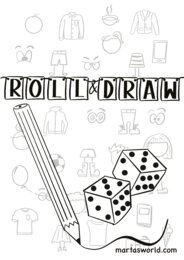 🎲✏️ Roll & Draw – Kreatywna Gra Rysunkowa po angielsku! 🎨🧠