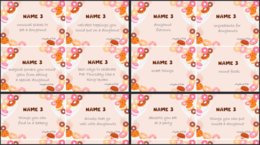 Fat Thursday (Tłusty Czwartek) gra Name 3 /32 karty