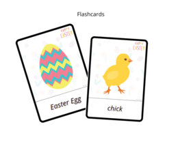 Easter For Preschoolers - Wielkanoc dla przedszkolaka - zestaw kart pracy do nauki języka angielskiego dla przedszkolaków i uczniów zerówki przedszkolnej, 8 różnych zadań, łączenie, liczenie, sudoku, labiryt, I spy, karty obrazkowe