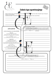 Zadania egzaminacyjne- karta pracy E8