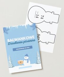 Bałwankowe działania pisemne - odejmowanie do 9999
