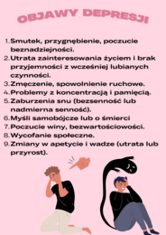 Światowy Dzień Walki z Depresją - Gazetka