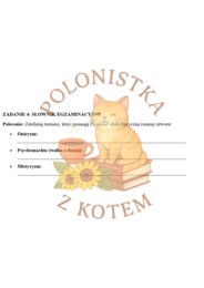 Matura Ustna Krok po Kroku - zestaw zadań