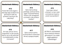 Syzyfowe prace - karty z pytaniami